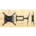thumbnail image 2 of HEALEEP LCD Wall Mount Rotated Holder Black Steel for HDTV 1Pack, 2 of 8