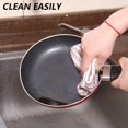 thumbnail image 4 of Juego de paños de cocina de 5 piezas, paños de cocina de tela de gofre suave y absorbente, paños de cocina de fibra de bambú para lavar y secar platos 25*35cm, 4 of 6