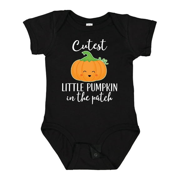 Inktastic Halloween Cutest Little Pumpkin in the Patch Boys or Girls Baby Bodysuit