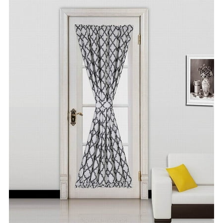 Nbsp Ella White Black 2 Tone Color 1pc French Door 55 W X 72 L