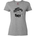 thumbnail image 3 of Inktastic Happy Father's Day Parent-Child Fist Bump Women's T-Shirt, 3 of 5
