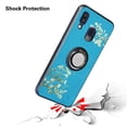 thumbnail image 3 of Labanema Samsung Galaxy A40 2019 /A405 Case with 360 Degree Rotating Ring Stand, Support Magnetic Car Mount, Protective Cover for Samsung Galaxy A40 2019 /A405 (Apricot Flower), 3 of 7