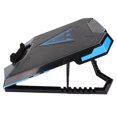 thumbnail image 3 of Laptop Cooler Cooling Pad, 11"-19" Notebook Cooler Adjustable Angle Five Fans Strong Deep Heat Dissipation Quiet Laptop Cooler Slim Portable USB Powered, 3 of 8