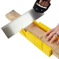 thumbnail image 4 of Hyper Tough 12-inch Miter Box Handsaw and 14-inch Back Saw Set, 935BSB14, 4 of 12