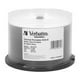 Verbatim DVD-R 4.7GB 8X DataLifePlus Blanc Thermique Imprimable, Moyeu Imprimable - 50pk Broche – image 3 sur 4