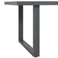 thumbnail image 5 of Fresca 6PC Standard Height Dining Set in Dark Grey Table  Four Chairs and Bench, 5 of 7
