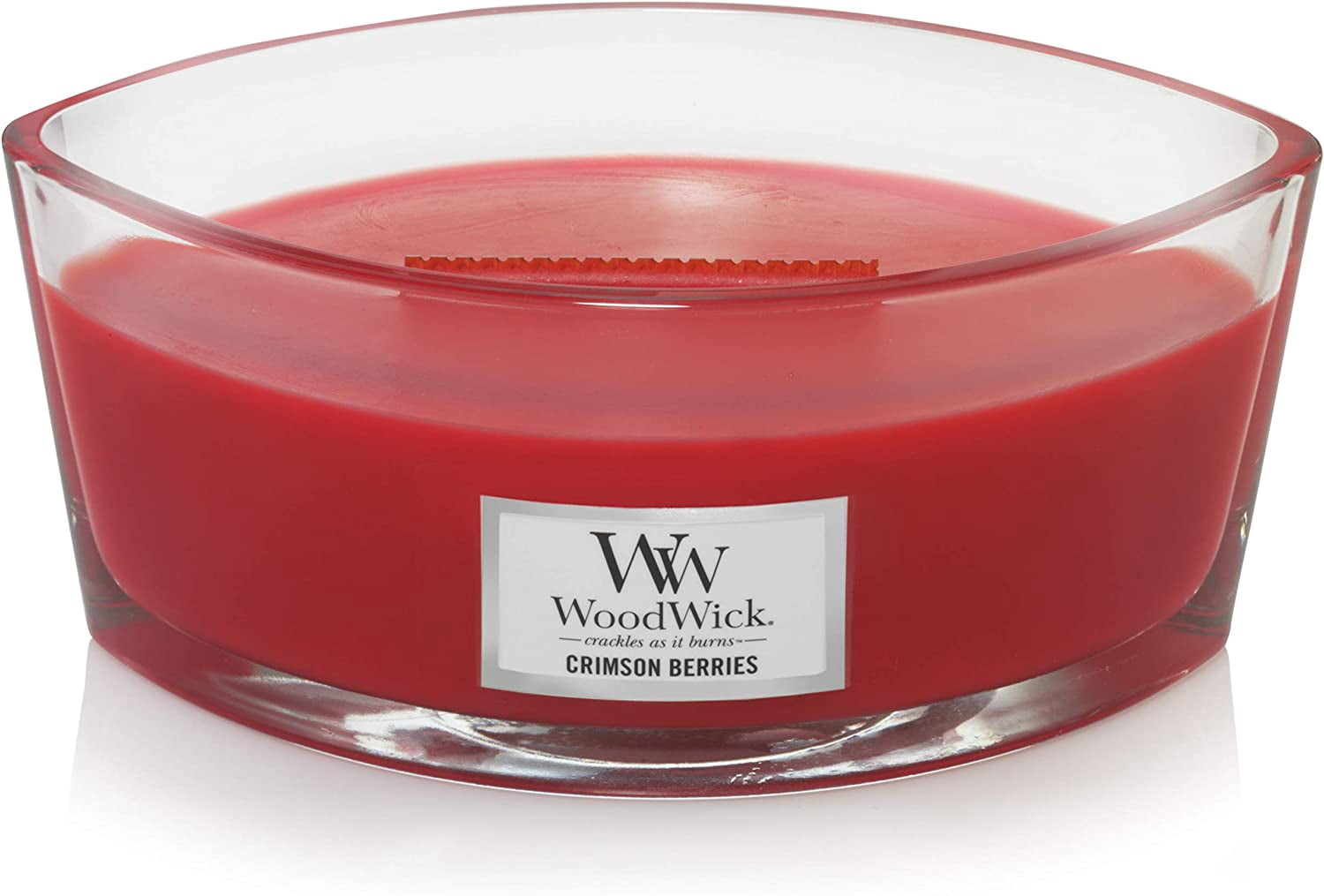 WoodWick - Crimson Berries Ellipse Jar Candle