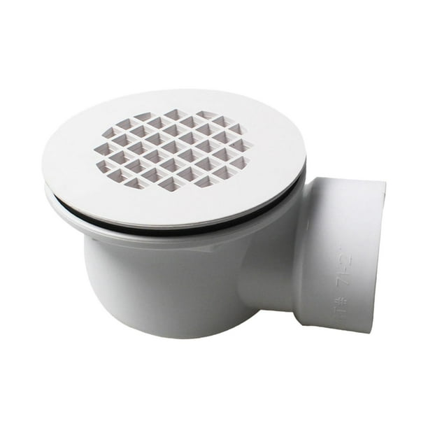 Cubierta redonda para drenaje de suelo de baño, rejilla de drenaje, colador fácil de instalar para lavandería, hogar, cocina, tubería de drenaje de 40