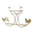 thumbnail image 2 of GROWTH TANK Handmade Wrought Iron Storage Rack Living Room Functional Stylish for Homeowners Semicircle, 2 of 9