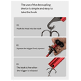 thumbnail image 5 of Portable T-Type Hook Remover, Sea Fishing Tackle, Hook Remover, Fishing Tackle Yellow, 5 of 5