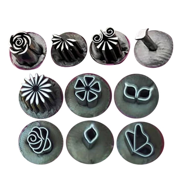 Stamp Pen Set 10pcs Nail Stamp Pen DIY Tools Stamp Tool with 10 Different Patterns Nail Stamp Pen Set for Women Girls Home DIY