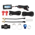 thumbnail image 2 of Motorcycle , 4 In 1 Water Oil Temperature Time Voltage Gauge LCD Digital Display DC12V Universal For Motorcycle, 2 of 8