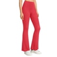 thumbnail image 2 of Tqcoqu Flare Leggings for Women,High Waist Lifting Up Yoga Pants,Business Workout Casual Slim Fit Pant for Daily,Hot Pink Women's S-XXL, 2 of 8