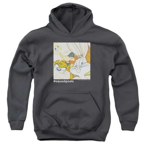 Looney Tunes - Squad Goals - Youth Hooded Sweatshirt - X-Large
