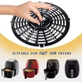 thumbnail image 4 of Air Fryer Rack Parts,Grill Plate for Air Fryer Pan Non-Stick Air Fryer Accessories Air Fryer Rack with Brush Steam Rack, 4 of 5