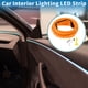 thumbnail image 2 of Cuerda de luz LED EL de 4m Unique Bargains, tira de luz de neón flexible para iluminación interior de automóviles, decoración de automóviles USB (5v) Amarillo, 2 of 7