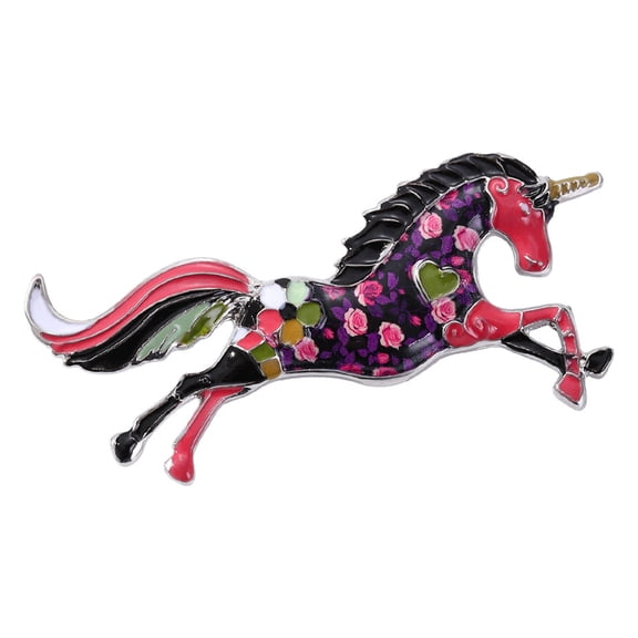 Unique 2026 Year Horse Brooch Vintage Charm Fantasy Inspired Design Fashion Statement Gift Worthy Item