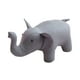thumbnail image 1 of Taburete para niños, sofá, taburete de té, taburete otomano multifuncional con dibujos animados para cambiar zapatos. elefante gris, 1 of 9