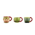 thumbnail image 5 of Mr. Christmas 12 oz. Set of 3 Ceramic Stacking Mugs - Elf, 5 of 5