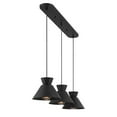 thumbnail image 5 of Linear Chandelier in Matte Black, 5 of 7