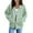 Light Green -GM13, variant on Lumtrix Womens Full Zip Up Hoodie Long Sleeve Hooded Sweatshirts Pockets Jacket Coat for Women Beige M