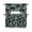 Black, variant on Black Willow Leaves Kitchen Swag Valances for Windows, Modern Dotted Boho Minimalist Art Swag Valances Curtains for Living Room, Rod Pocket Window Treatments for Bathroom, Bedroom, Cafe, 56"x36"