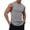 459#Light Gray, variant on Men's Square Neck Ribbed Tanks Sleeveless Slim Fit Gym Workout Shirts, Basic Muscle Undershirts Pink L