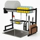 thumbnail image 1 of Escurridor de trastes Rack para Cocina Organizador Platos, Vasos y Utensilios Fabricado con Acero Inoxidable, Organizador de Espacios en la Cocina (Escurridor 2 Niveles 85 cm), 1 of 7