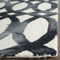 thumbnail image 3 of Safavieh Dip Dye Rosanne Distressed Runner Rug, Ivory/Graphite, 2'3" x 8', 3 of 7