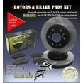 thumbnail image 2 of BK1003-1 Rear Premium E-Coat Rotors and Ceramic Pads and Hardware Set Kit, 2 of 9