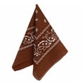 thumbnail image 3 of Unisex Paisley Pattern 100% Cotton Bandana Head or Neck Scarf: 1CT, 3 of 8