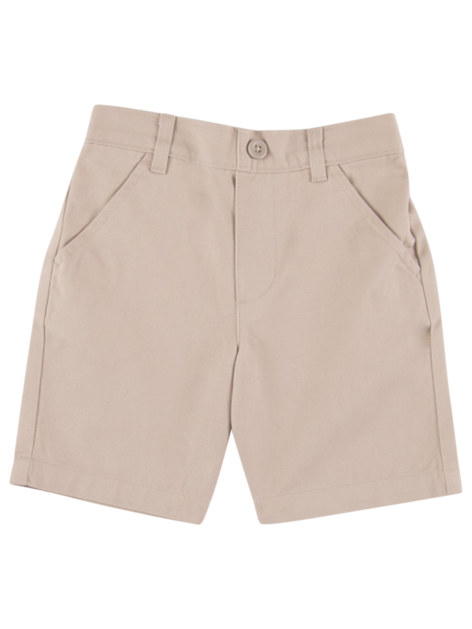 George Toddler Boy or Girl Unisex School Uniform Flat Front Shorts ...