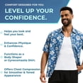 thumbnail image 6 of MANIFIQUE Gynecomastia Compression Shirts for Men - Sleeveless Slimming Undershirts Body Shaper Workout Tank Top, 6 of 7