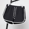 thumbnail image 1 of Pantalones deportivos de talla grande para mujer, versión coreana, para yoga, correr, cintura alta, holgados, de pierna ancha, informales, para verano, 1 of 6