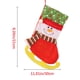 thumbnail image 3 of Calcetines a Cuadros Rojos Bolsa de Regalo Decoraciones Del Árbol de Navidad Ganfancp Moda Navidad Negro, 3 of 3