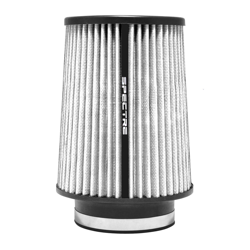 Spectre Universal ClampOn Air Filter High Performance, Washable Filter Round Tapered; 4 in