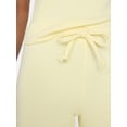 thumbnail image 3 of No Boundaries Rib Tee and Pants Sleep Set, 2-Piece, Women's XXS-3X, 3 of 4