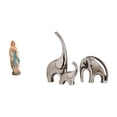 thumbnail image 1 of Escultura de resina de la Virgen María, la Señora y el Jesús. Figuras decorativas de elefantes de cerámica para escritorio. Adorno coleccionab, 1 of 8