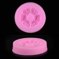 MLINS  Cake Decorating Tools Mold Tins DIY Baking Fondant Molds for Pink