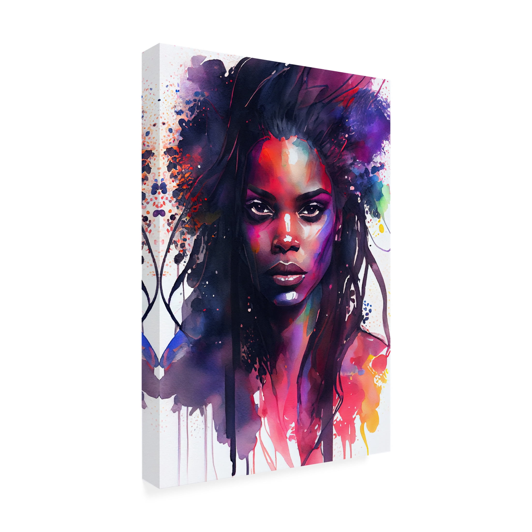 Canvas Wall Art - Sasha 'Rise VI' Wall Art for Living Room, Bedroom, or Office Décor by Trademark Fine Art - 22 x 32 Inches