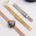 thumbnail image 5 of Correa de reloj de acero inoxidable cóncava para mujer Casio SHEEN Series 5450 SHE-C100L SHE-C110, 14 x 4 mm, 15 x 4 mm, 5 of 5