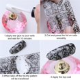 thumbnail image 4 of Soidarity Pack of 10 Nail Sticker Beautiful Hand Decor Girl Operation Art Universal Foil Decoration Manicure Simple Nails Accessories Type3 NO3, 4 of 5