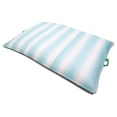 thumbnail image 3 of Big Joe Lagoon Lounger No Inflation Needed Pool Float, Rolling Wave Aqua Double Sided Mesh, Quick Draining Fabric, 5 feet Giant, 3 of 8