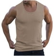 thumbnail image 2 of Wancir Men's Tank Top Muscle Workout Gym Shirts Moisture Wicking Lightweight Summer Casual Sleeveless Shirts, 2 of 3