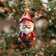 thumbnail image 3 of Colgante de árbol de Navidad con muñeco de nieve de Papá Noel y dibujos animados de acrílico 2D, adorno colgante bonito para Navidad, regalo de Año Nuevo 2025 para el hogar, 3 of 5