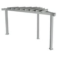 thumbnail image 1 of Sojag Lima 10 x 10 x 8 ft Grey Rustproof Aluminum Frame Pergola, 1 of 7