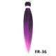 thumbnail image 1 of XmhyTop-A Extensiones de cabello trenzado de colores, trenzas sintéticas para box braids y Passion Twist, trenzas de crochet suaves y cabello trenzado para peinar - 3 piezas 66 cm, H15, 1 of 5