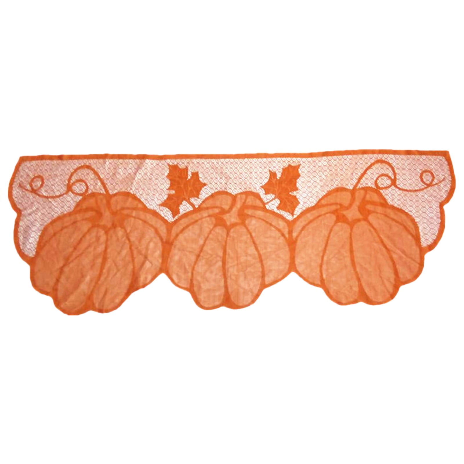 Ltdhehe Thanksgiving Lace Fireplace Cloth Autumn For Home Kitchen Indoor Fireplace