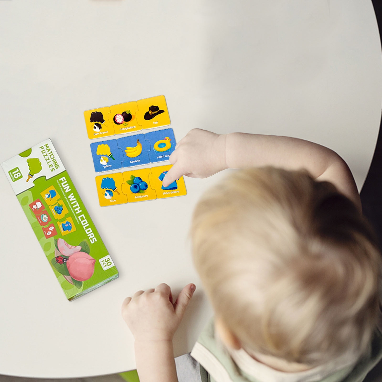 yunn⭐︎kids LIFE Funix 30 New Children's Puzzle Life Scenes, Color Enlightenment