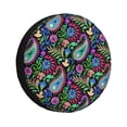 thumbnail image 1 of Lukts Watercolor Floral Paisley for Tire Covers,Waterproof, Dust-proof, Universal Fit for Trailers & SUVs - Ultimate Protection in One-17 inch, 1 of 6